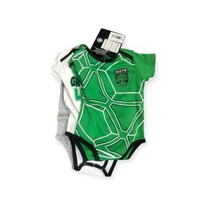 NWT Austin FC Baby Onesies Set (3pk) - "Grow The Legend" - Size 18M